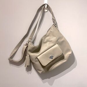 NWD Grey Double Strap Purse